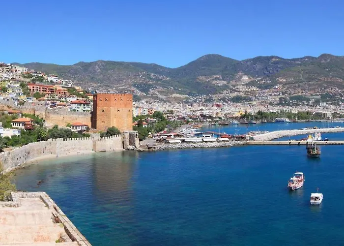 Dreamy Luxury Duplex With A Special View And 300 Meters Of Private Garden * Alanya