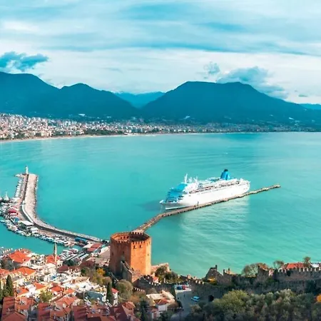 Dreamy Luxury Duplex With A Special View And 300 Meters Of Private Garden * Alanya