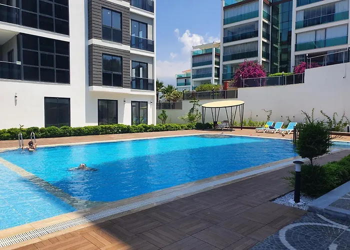 Lägenhet Dreamy Luxury Duplex With 300 Meters Of Private Garden Alanya