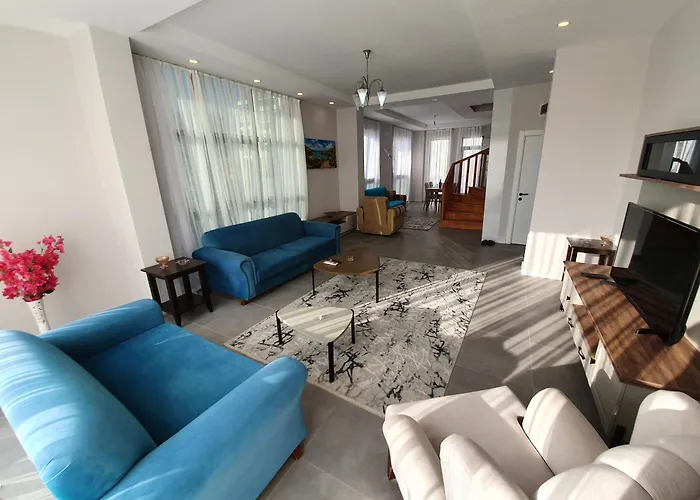 Dreamy Luxury Duplex Villa With A Special View And 300 Meters Of Private Garden Daire Alanya