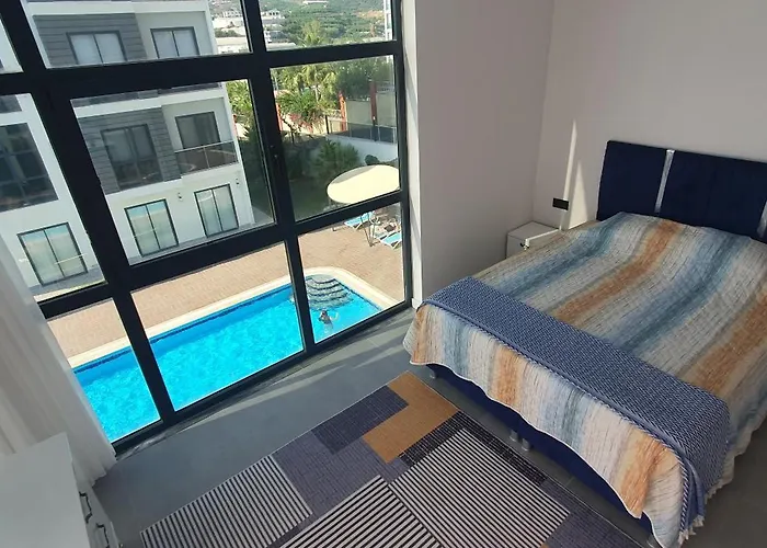 Dreamy Luxury Duplex Villa With A Special View And 300 Meters Of Private Garden Daire Alanya